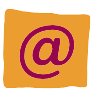 Icon eines at-Zeichens